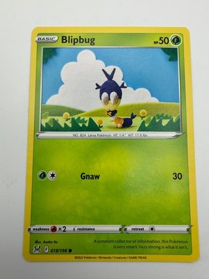 Pokémon Blipbug [SWSH11 018/196] Pokémon SWSH11: Lost Origin Common Normal EN