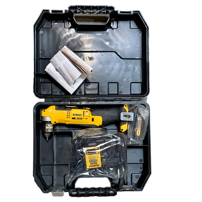 DEWALT DCD740C1 20V MAX Cordless Li-Ion 3/8'' Right Angle Drill/Driver Kit  0282