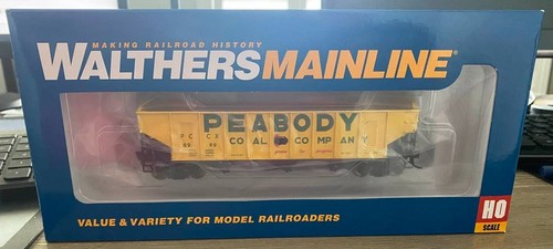 Walthers 40' AAR 70 toneladas tolva coche Peabody carbón #6969 HO NUEVO | Condition: New