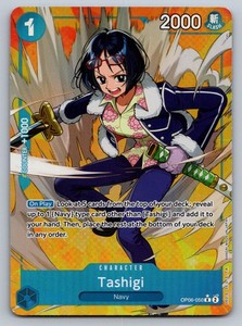Tashigi Alternate Art OP06-050 Wings of the Captain