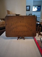 Early 1900s Vintage Antique Wooden Ouija Board Fuld Spirit Large