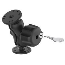 RAM-101U-BL RAM Double Ball Mount with Key Lock Knob - C ...