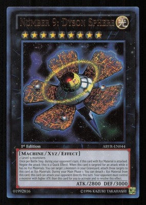 Number 9: Dyson Sphere Ultra Rare Abyss Rising ABYR-EN044