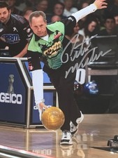 PETE WEBER SIGNED AUTOGRAPHED PBA 8X10 PHOTO MUST SEE 2
