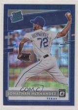 2020 Panini Donruss Optic FOTL Blue Pandora Prizm 60/99 Jonathan Hernandez 1b8