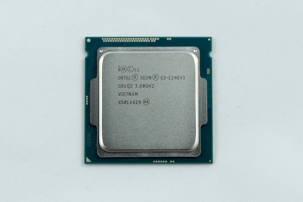 Intel Xeon E3-1246 v3 CPU (4 Cores, 3,50GHz Prozessor) FCLGA1150 [Gebraucht]