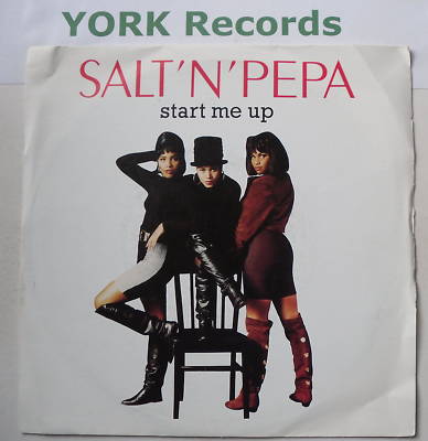 SALT N PEPA - Start Me Up - Excellent Con 7'' Single