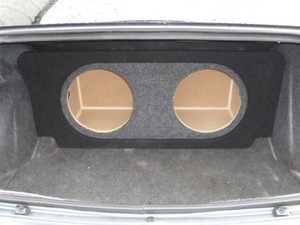 dodge charger subwoofer box