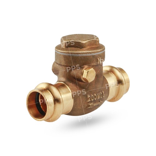 1/2"in-2"in Lead Free Brass Swing Check Valve Press Connections Pipe Fitting USA