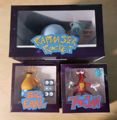 Toejam & Earl Rapmaster Rocket Kickstarter Edi. Limited Run Figures *READ*  
