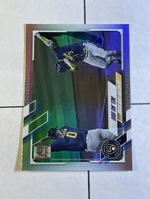 Dab on 'Em Orlando Arcia 2021 Topps Rainbow Foil SP #7 Brewers