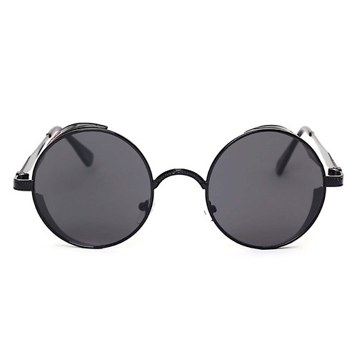Lunettes de soleil steampunk vintage hommes femmes classiques tendance élégantes lunettes de soleil UV400 - Photo 19/19