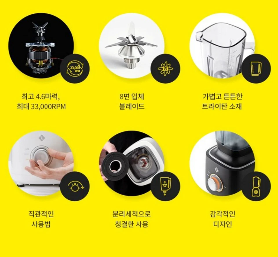 LEQUIP RPM Quattro BS7 Licuadora Mezcladora Exprimidor - 33000 RPM, 4,6 HP, 2 L, 220 V Foto 3 de 4