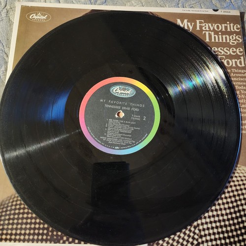 Tennessee Ernie Ford My Favorite Things Capitol 1966 LP Vinyl Record - Imagen 4 de 4
