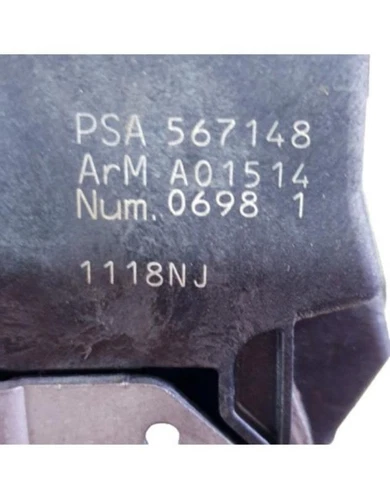 567148 Cerradura Puerta Delantera Izquierda para PEUGEOT 308 Confort 2008 92437 - Imagen 3 de 3