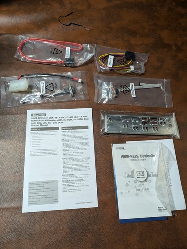 Advantech AIMB-276 Mini-ITX Motherboard With I7 CPU, 32Gb DDR4 Ram, 256GB SSD, - Picture 2 of 3