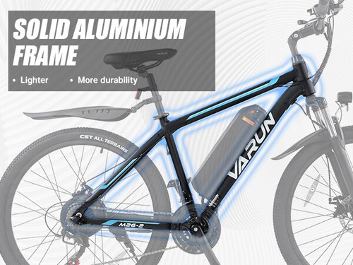 2025 Electric Bike 250W E-bike 48V 7.8Ah 26โ Mountain City Bicycle for Adults - Picture 6 of 12