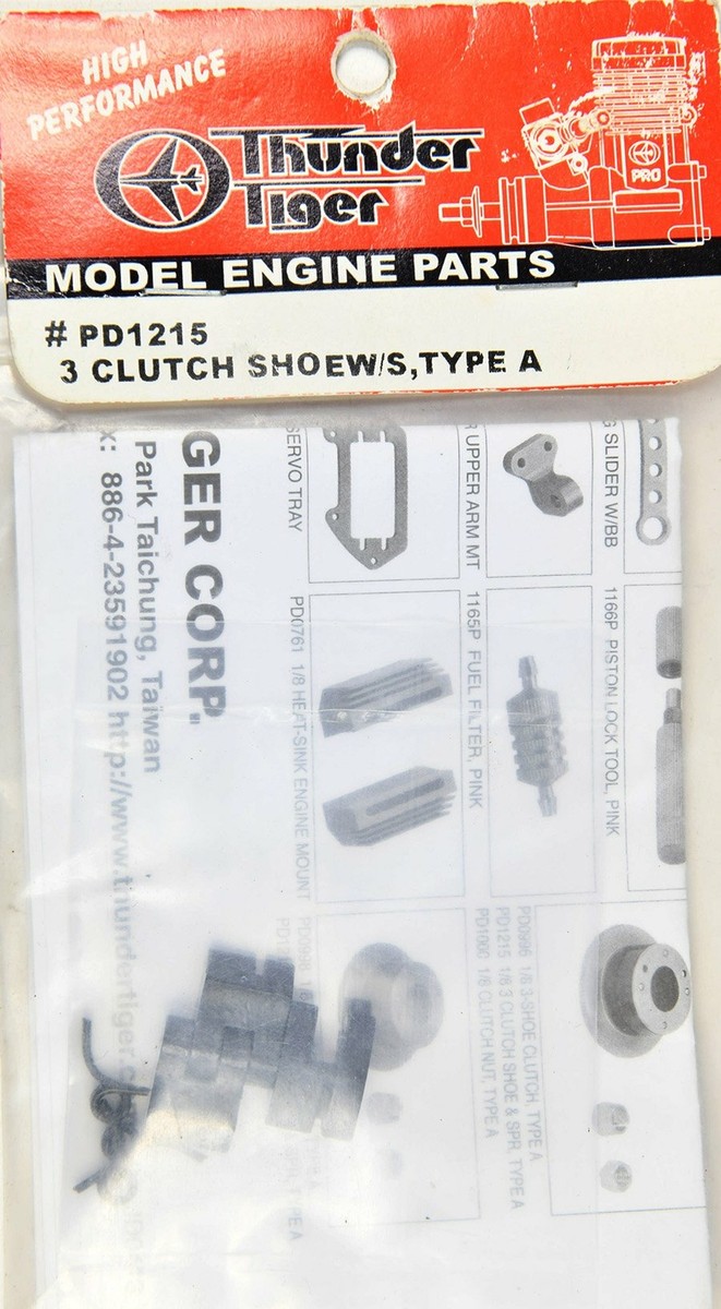 Thunder Tiger PD1215 3 Clutch Shoe W/S Type A TTRPD1215 | eBay Thunder Tiger PD1215 3 Clutch Shoe W/S Type A TTRPD1215 | eBay