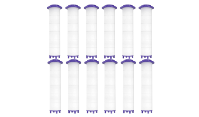 #ad 12 Piece Filter Head Jet Turbo Vortex Handheld Shower High Pressure Fan Hydro $12.92