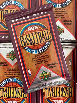 1991-92 Upper Deck Factory Sealed Pack  12 Cards Low Series Michael Jordan