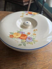 Cambridge 1940’s Covered Casserole Dish 9 1/2" Made In USA 