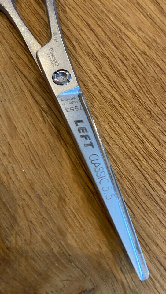 Tondeo Solingen 7553 Left Classic 5.5 Haarschneideschere Friseur Linkshänder - Bild 2 von 4