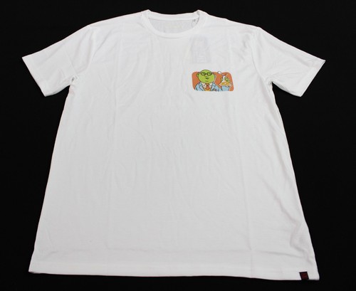 RSVLTS Men's Disney's The Muppets "Muppet Labs" S/S T-Shirt LB3 White Medium