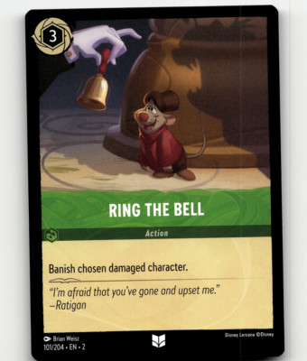 Disney Lorcana Ring the Bell - Rise of the Floodborn