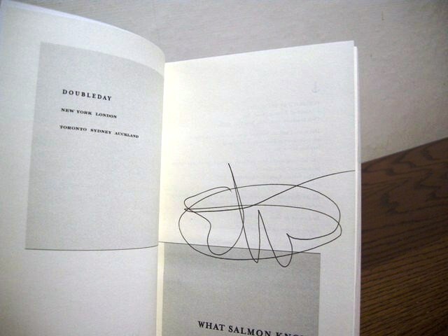 What Salmon Know Elwood Reid Signed Uncorrected Proof 1999 Short Stories