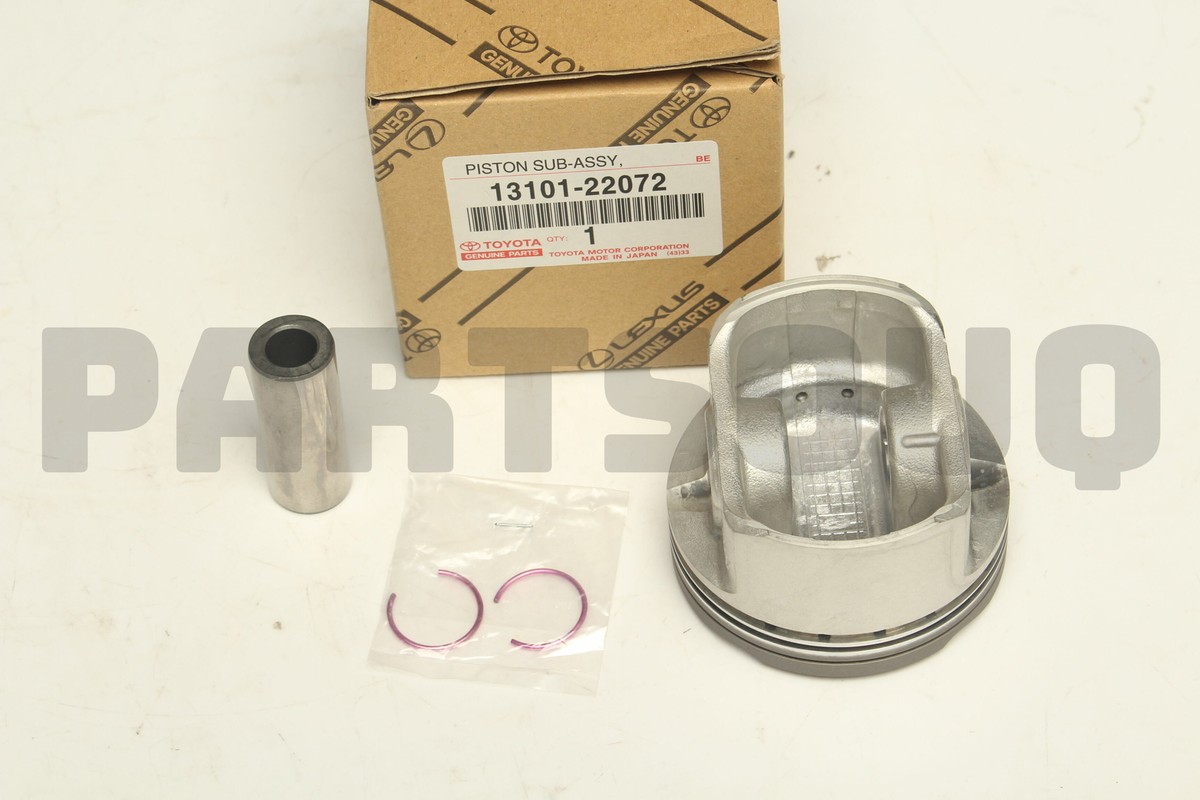 1310122072 Genuine Toyota PISTON SUB-ASSY, W/PIN 13101-22072 1310122072 Genuine Toyota PISTON SUB-ASSY, W/PIN 13101-22072