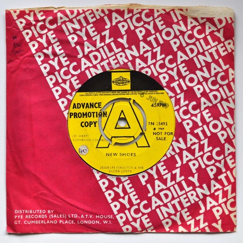 JESSIE LEE FERGUSON & OUTER LIMITS NEW SHOES 69 PROMO DEMO NORTHERN SOUL NM - Picture 2 of 5