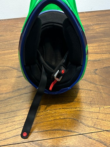 Fox V1 Race Helmet Adult Size S Small Dirtbike MX ATV UTV Offroad in Green NICE! - 第 16/18 張圖片