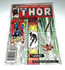 Vintage The Mighty Thor Marvel Comics Group New And Sealed With Cardboard Back