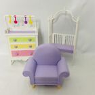 2005 Barbie Play All Day Nursery Furniture Set 4 Pieces
