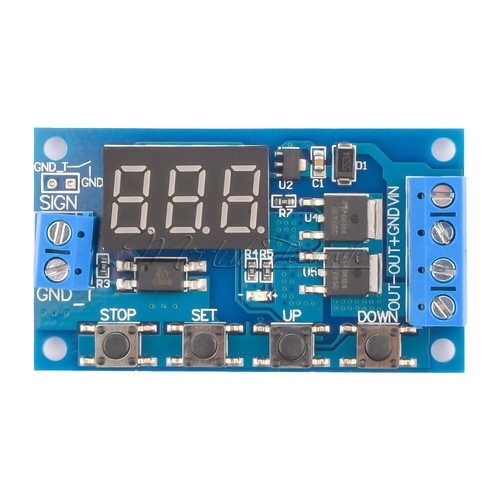 Trigger Cycle Timing Delay Switch Dual MOS Circuit Tube Control Relay 12V 24V - Picture 10 of 10
