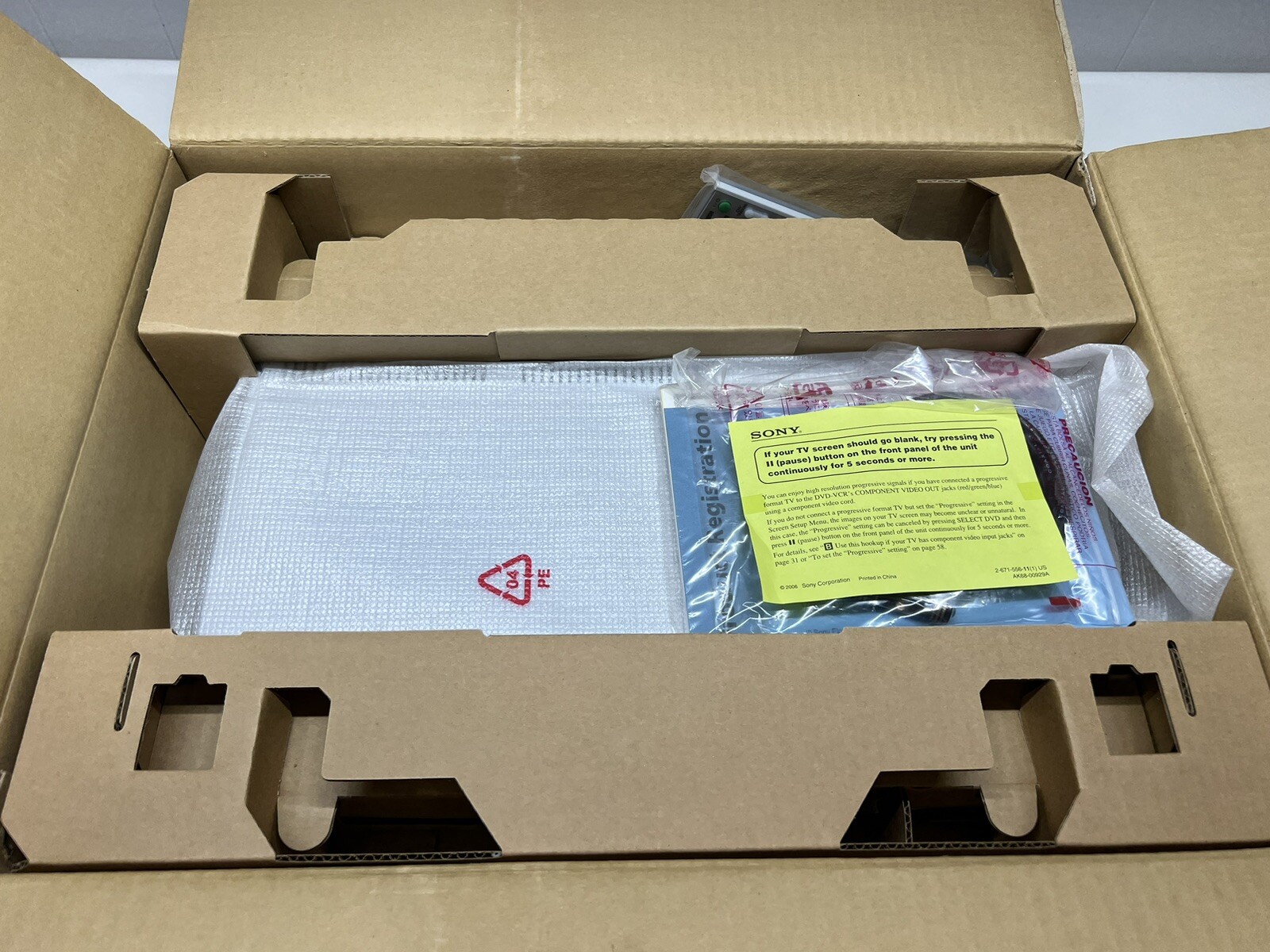 Sony DVD VCR Video Combo Player Model SLVD370P New Open Box eBay