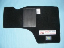 FIAT 500 D/F/L/R SERIE 4 PEZZI TAPPETINI LOGO FRANCIS LOMBARDI MY CAR