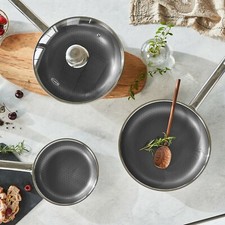 CLADIN by Nature's Taste - Non-stick Stainless Steel Frying Pan Set (4 pcs)