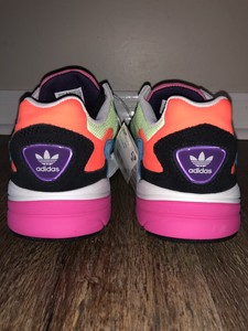 Details About Womens Adidas Originals Falcon Shoes Hi Res Yellow Core Black Multi