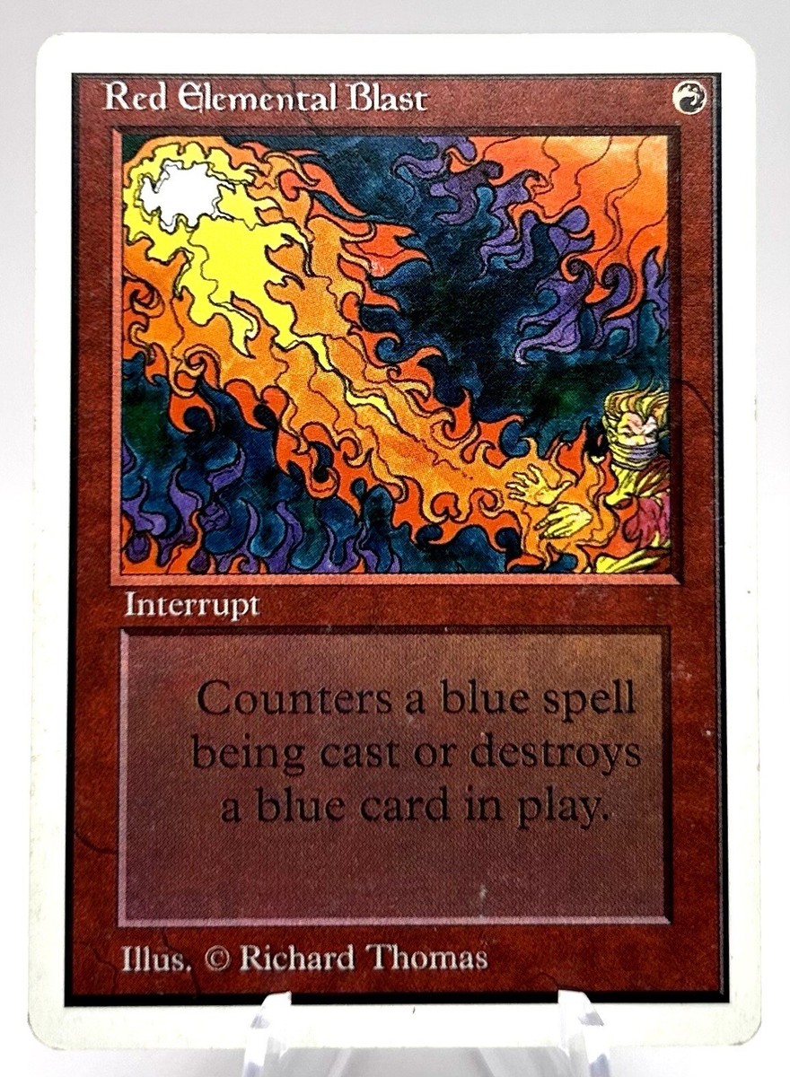 Red Elemental Blast 170/302 Unlimited Edition MTG LP | eBay