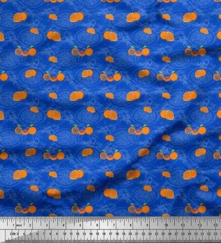 Orange Viscose Craft Fabrics