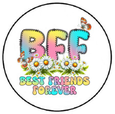 BFF BEST FRIENDS FOREVER ENVELOPE SEALS LABELS STICKERS PARTY FAVORS