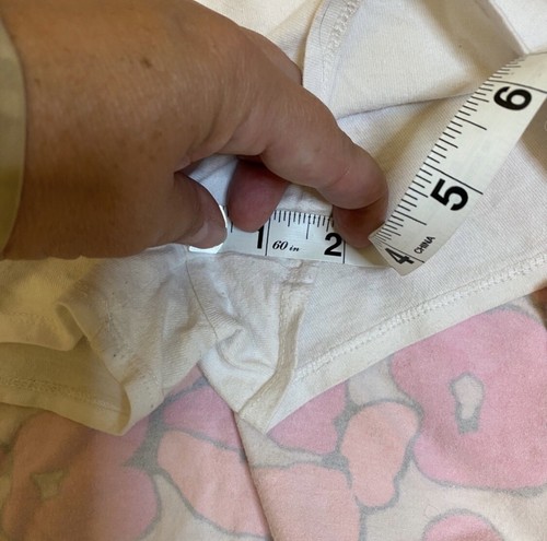 Tall Girl pink/peach/white girls small skort - Picture 6 of 8