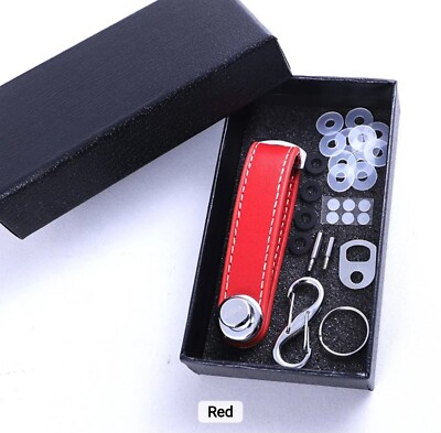 Smart Key Organizer RED LEATHER: Clever & Edel sei Smart