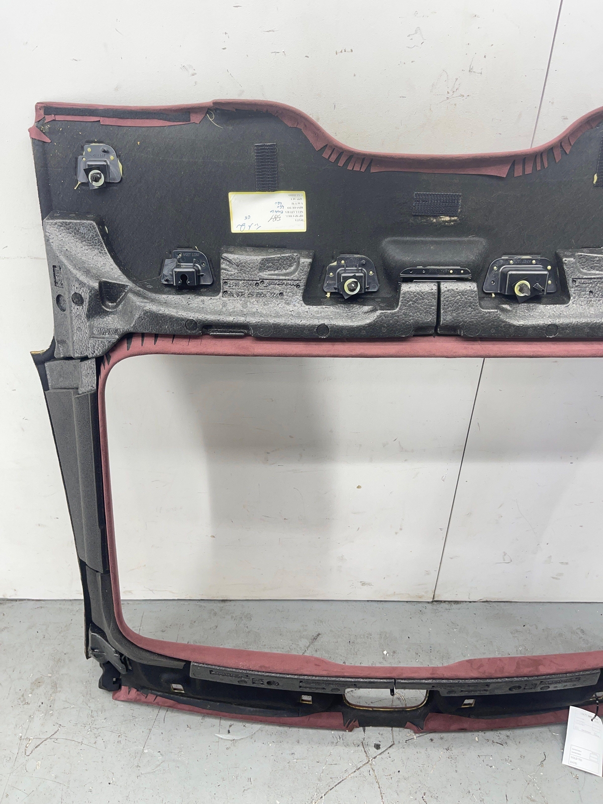 2020-2023 MCLAREN GT ROOF HEADLINER ALCANTARA BAROLO RED 22NB537GP OEM 2021 2022