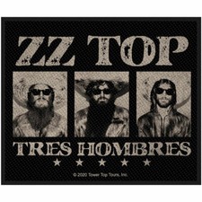 Image of Zz Top Tres Hombres Woven Sew On Patch Officially Licensed Patch