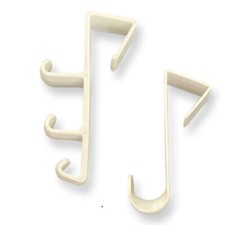 2x WHITE OVER THE DOOR HOOKS Strong Clothes Coats Hangers Holder Storage Rack UK
