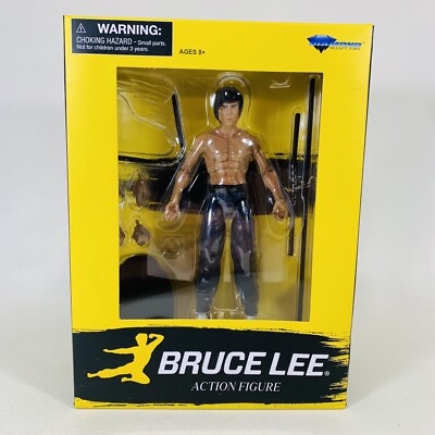 DIAMOND SELECTS BRUCE LEE ACTION FIGURE WALGREENS EXCLUSIVE SEALED. Jeet Kune Do