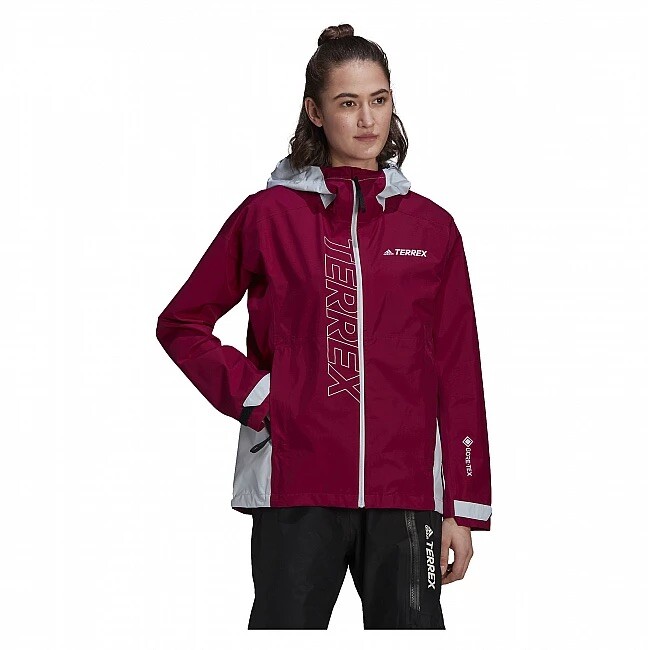 Size M- ADIDAS Women's TERREX GORE-TEX Paclite Rain Jacket, Power