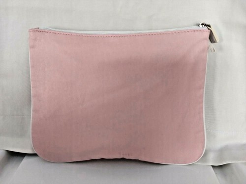 CHRISTIAN DIOR Borsa Trucco Vintage Beauty Pochette Molto Rara Rosa Bianca 20x15 cm - Foto 2 di 8